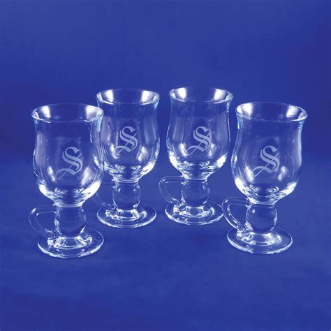 Personalized Cappuccino Mugs, Set of 4 - The Crystal Shoppe