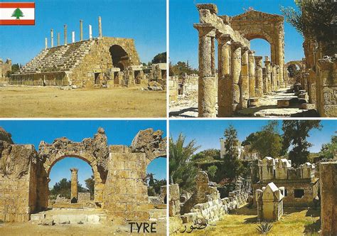 A Journey of Postcards: Tyre ancient ruins | Lebanon