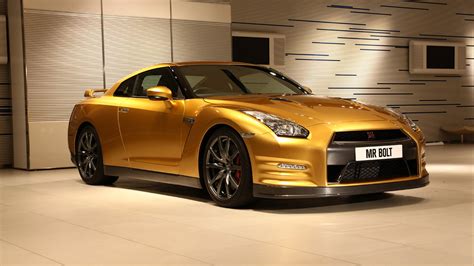 Nissan GT R Gold Wallpaper - HD Car Wallpapers #3097