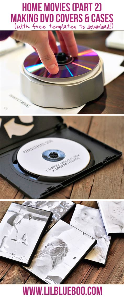 How to Make Simple DVD Labels and Case Covers (with free templates)