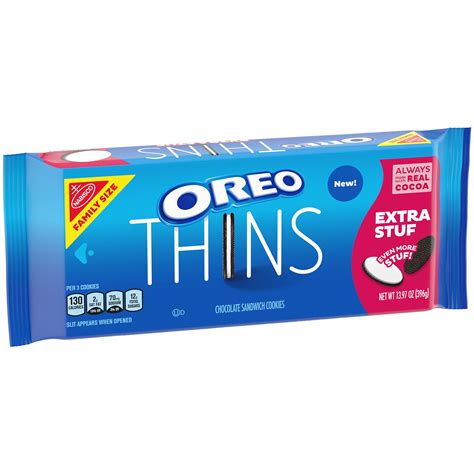 Oreo Thins Just Got a Little Thicker with an 'Extra Stuf' Edition