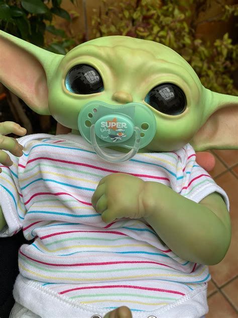 Baby reborn baby yoda | Etsy