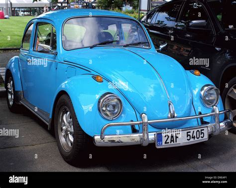 Blue Volkswagen Beetle 2022