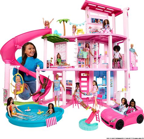 Barbie Dreamhouse 2023 doll house playset - YouLoveIt.com