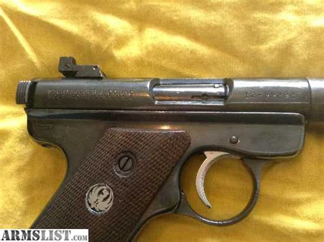 ARMSLIST - For Sale: Ruger MK I (silenced) .22 LR Pistol