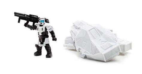 Halo - Drop Pod Metallic Arctic ODST | Mega Construx