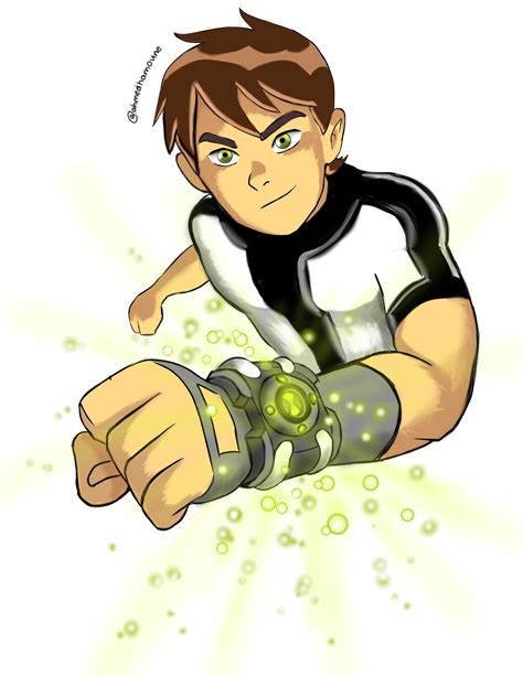 Ben 16 years old with the original series style( my art) : r/Ben10