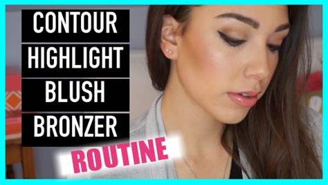 Beauty and Bananas : My Contour, Highlight Blush and Bronzer Routine