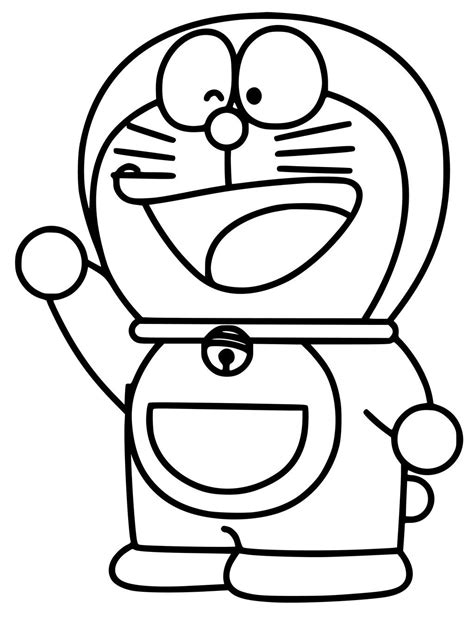 Doraemon Cartoon Drawing For Kids - wallpaperanime