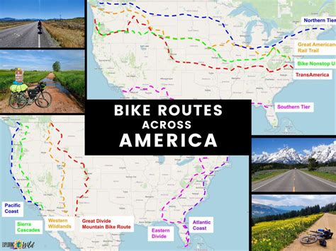 Famous Bike Routes Across America - Exploring Wild