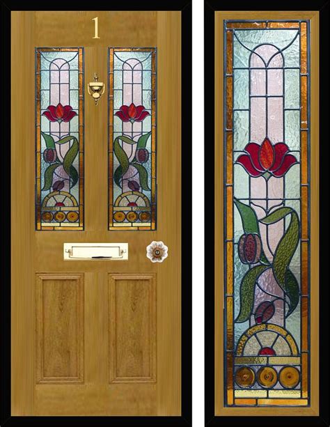 Stained Glass Inserts For Front Door - Glass Door Ideas