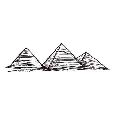 Pyramid Shape Drawing