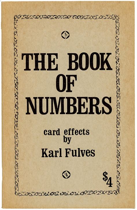 The Book of Numbers - Quicker than the Eye