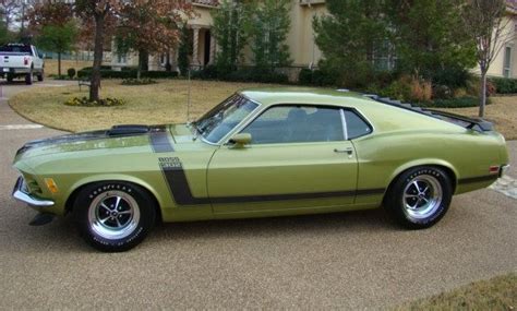 1970 Ford mustang original colors