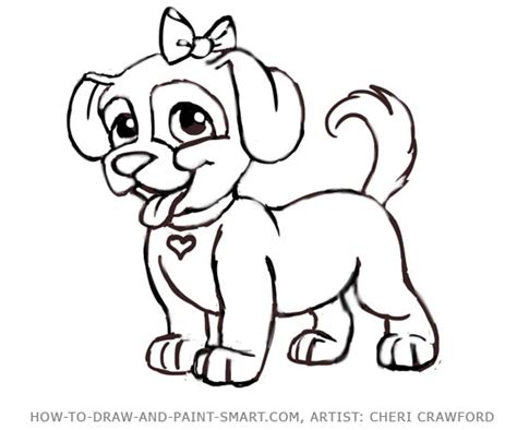 How to Draw a Puppy