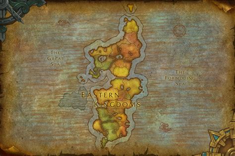 Patch 8.1 PTR 27826 - New Maps - Kalimdor, Eastern Kingdoms, Jorundall ...