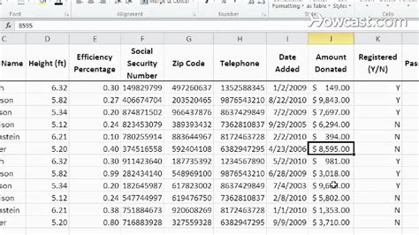 Understanding Text & Numeric Formats | Microsoft Excel - YouTube