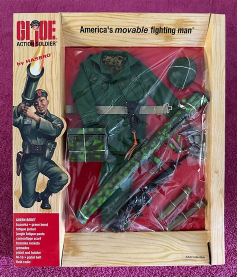 2006 GI Joe Club Action Soldier Green Beret uniform mint in sealed ...