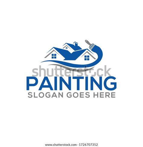 7,896 House Painting Vector Logo Images, Stock Photos & Vectors | Shutterstock