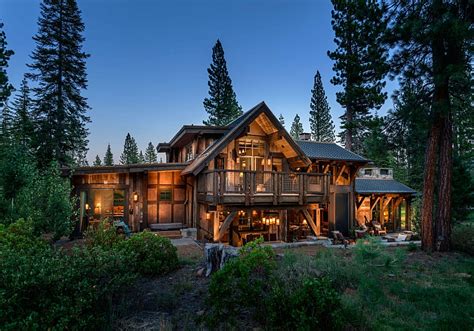 Stunning Cabin Retreat Brings Rustic Texan Charm to Lake Tahoe