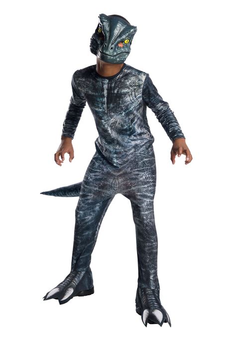 Jurassic World: Fallen Kingdom Blue Velociraptor Costume for Kids