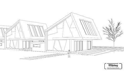 7 Sketsa Rumah Minimalis Modern Terbaru 2020 | Pilihan Desain Terbaik!