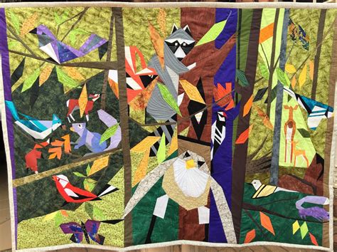 Quilt Art Designs: Woodlands Art Quilt