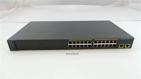 Cisco 2960-24TT-L Catalyst Switch - (24) 10/100 & (2) 10/100/1000 Ports ...