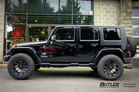 Jeep Wrangler with 20in Black Rhino Selkirk Wheels exclusively from ...