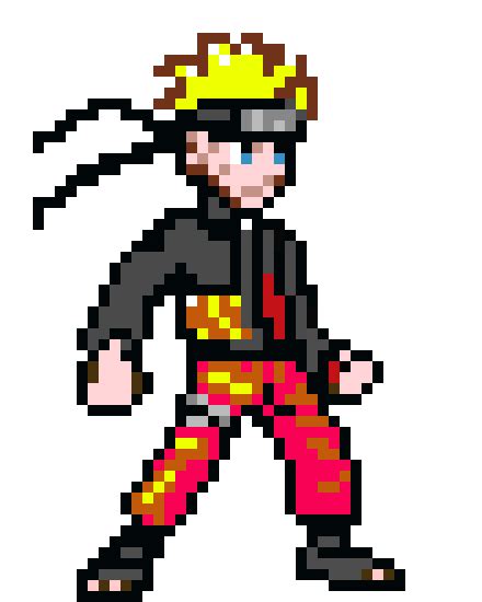 Naruto | Pixel Art Maker