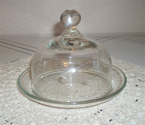 Princess House Crystal Butter Dish by AsTimeGoesByVintage on Etsy