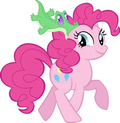 Pinkie Pie and Gummy by TrueCelticHeart on DeviantArt