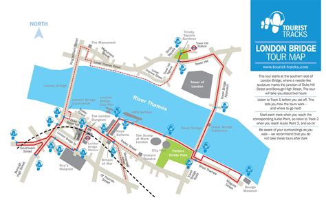 Map Of London Bridge Area - Zone Map