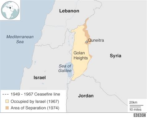 Golan Heights Map Middle East – Get Map Update