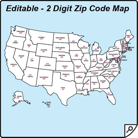 Zip Code Map Of USA