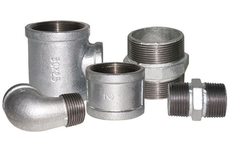 Cast Iron Water Main Plumbing Pipe Fittings 1/2 Inch Galvanized Pipe Coupler