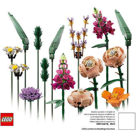 LEGO Flower Bouquet Set 10280 Instructions | Brick Owl - LEGO Marketplace