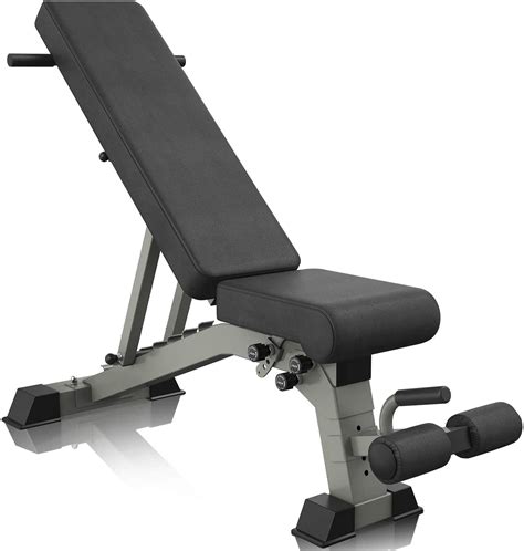 YouTen Adjustable 9 Positions Incline Decline Sit Up Bench for Abs ...