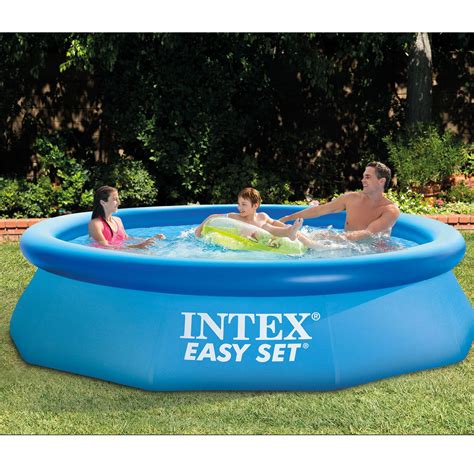 Intex 10' x 30" Easy Set Swimming Pool & 330 GPH Filter Pump | 28121EH | eBay