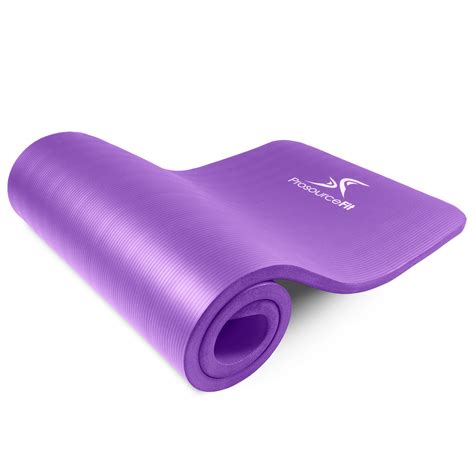 Extra Thick Yoga and Pilates Mat 1 inch Purple - Walmart.com - Walmart.com