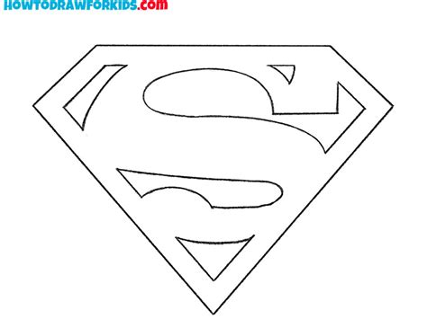 Fun Info About How To Draw Superman Logo - Treecurve