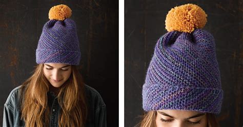 Color Work Knitted Beanie [FREE Knitting Pattern]