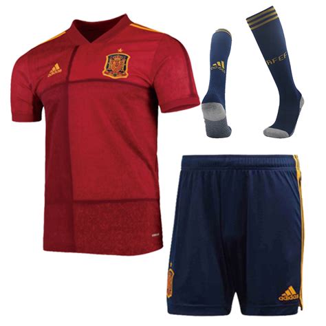 Spain Jersey Custom Home Soccer Jersey