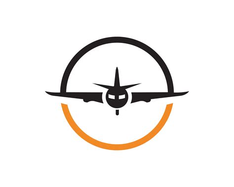 Airplane fly logo and symbols vector template 623670 Vector Art at Vecteezy