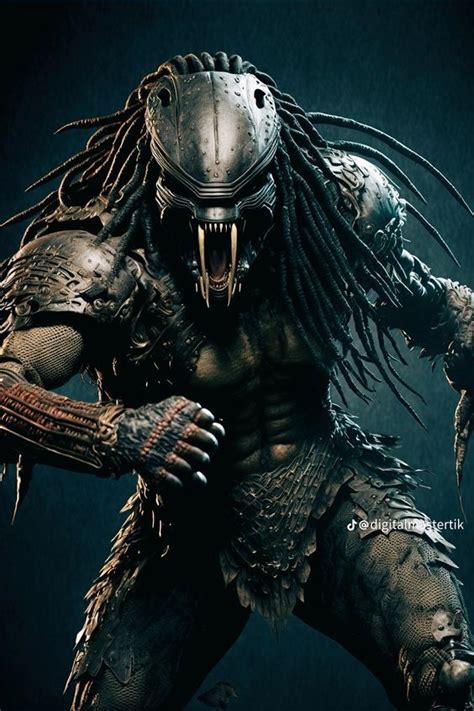 Yautja Yellow Predator Helmet Predator Motorcycle Helmet