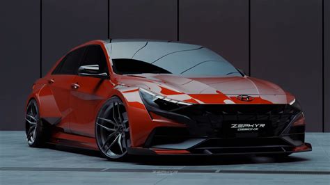 Hyundai Elantra N 2023 Custom Wide Body Kit by Zephyr 买带送货，安装，实惠的价格和保证