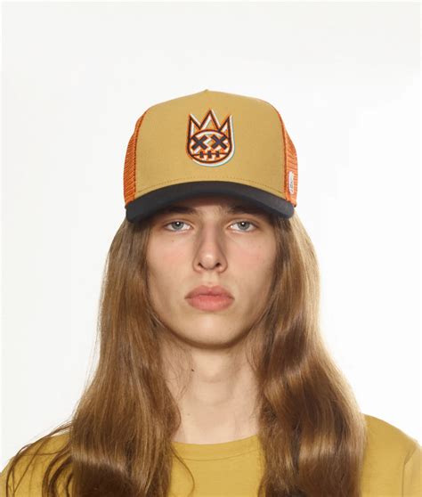 Cult Of Individuality - Clean Logo Mesh Hat In Fall Leaf – Todays Man Store