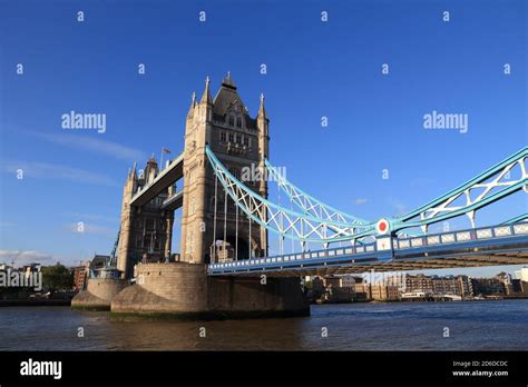 Tower Bridge - landmark in London, UK. London landmarks Stock Photo - Alamy