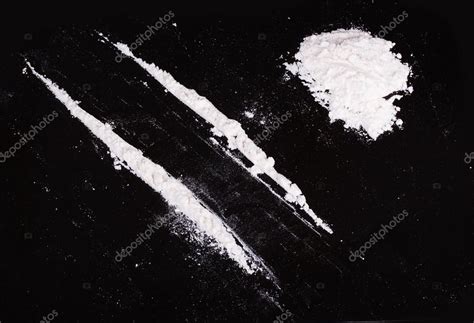 Cocaine powder in lines — Stock Photo © GeniusKp #42804635