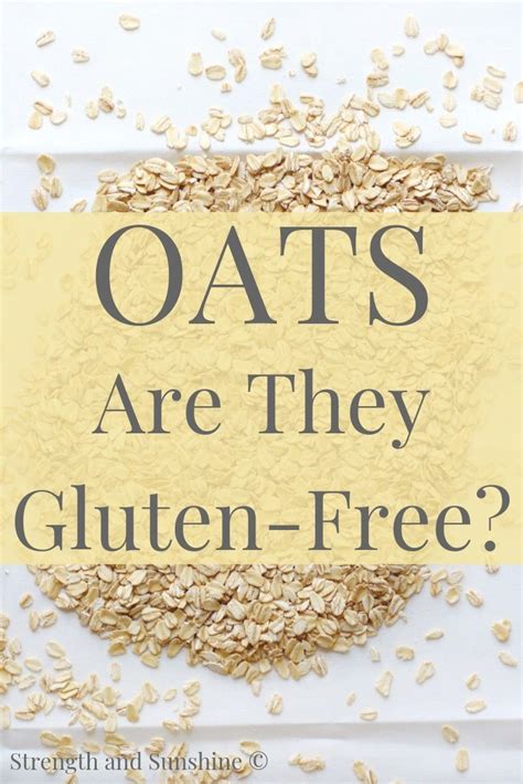 Gluten free oats – Artofit